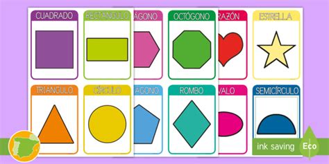 Tarjetas Educativas Las Formas Geom Tricas