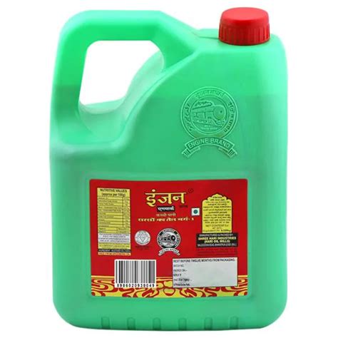 Engine Brand Kachi Ghani Mustard Oil 5 L Jiomart