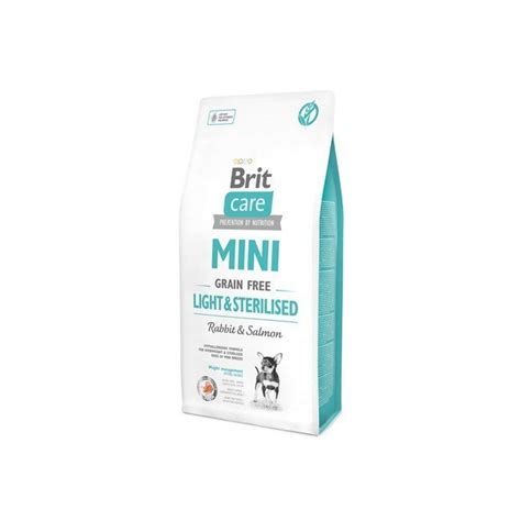 BRIT Care Grain Free Mini Light Sterilised Sans céréales pour