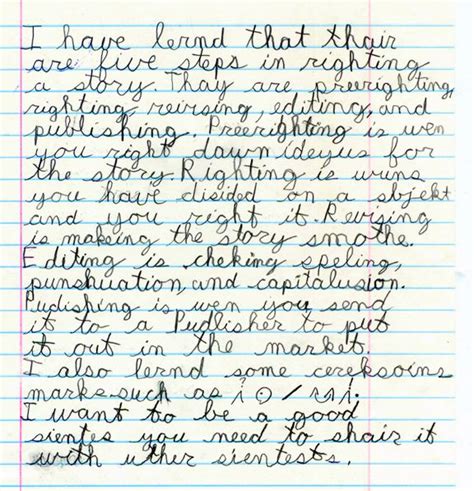 dysgraphia writing samples Archives ~ Learning Abled Kids