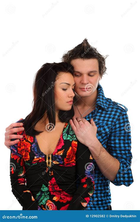 Sad Couple Portrait Stock Photo Image Of Heart Angry 12902582