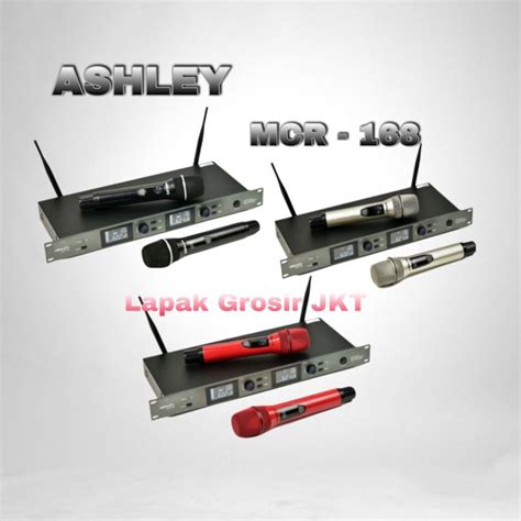 Mic Wireless Ashley Mcr Mcr Dua Mik Handle Microphone Ashley