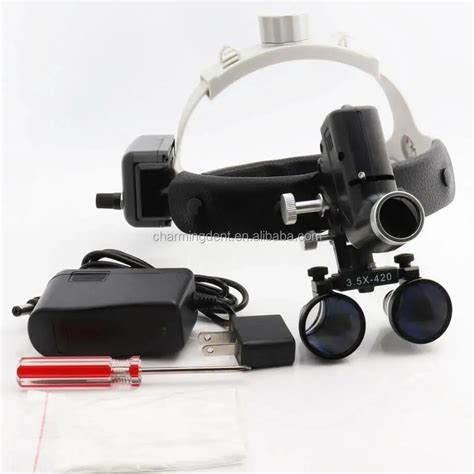 Medical Surgical Headlight Dental Loupes Magnifying Glasses 2 5x 3 5x Magnification Head