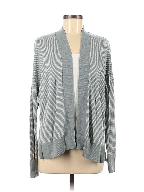 Gap Color Block Stripes Gray Cardigan Size M 82 Off Thredup