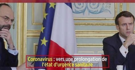 Vid O Coronavirus Vers Une Prolongation De L Tat D Urgence Sanitaire