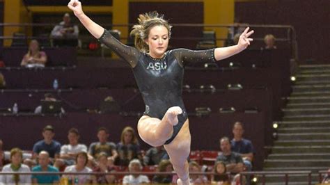 Asu Gymnastics Sends Off Seniors With Dominant Win Over Air Force The