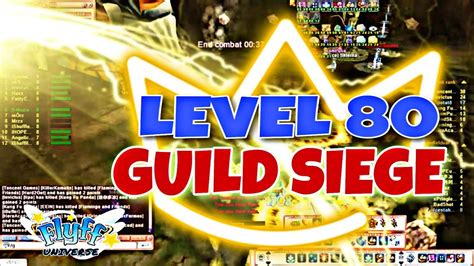 Level Guild Siege Flyff Universe Lawolf Server Youtube