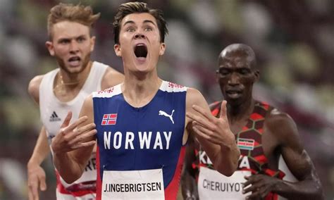 Jakob Ingebrigtsen Creates New World Record In Mens 2000m At Brussels