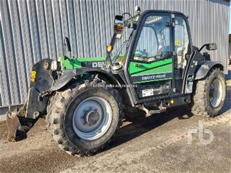 DEUTZ FAHR AGROVECTOR 37 7 3700 KG 4X4X4 D Occasion Telescopique 2013