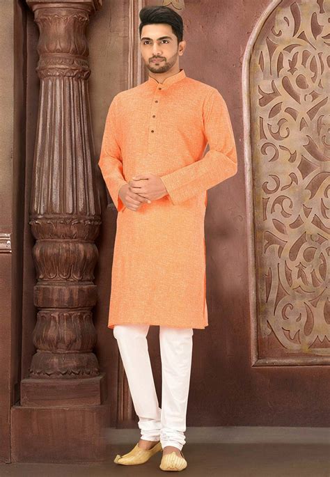 Cotton Kurta Men Bengali Kurta Panjabi For Men Groomsmen Kurta Etsy