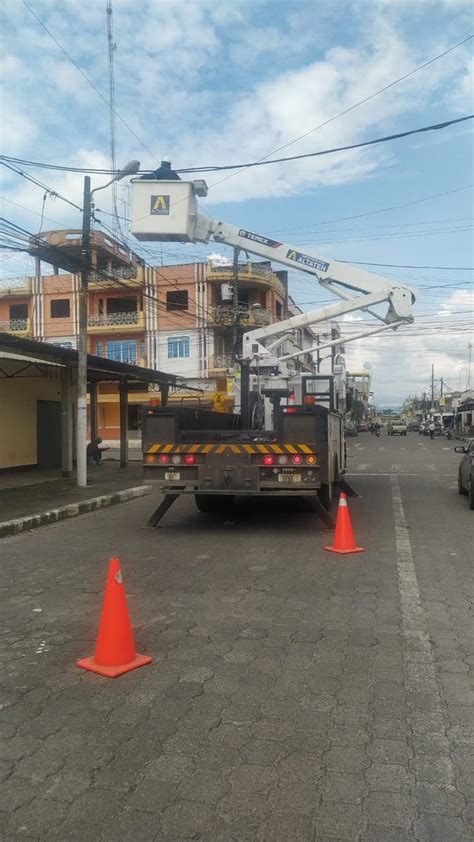 Servicios CNEL EP On Twitter Milagro Repotenciamos El Alumbrado