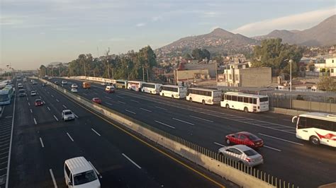 Bloquean Parcialmente Carreteras Y Vialidades Del Edomex