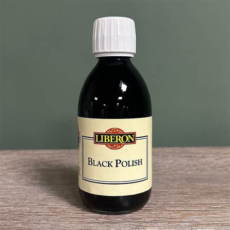 Liberon Black Polish - 250ml - Antiques World