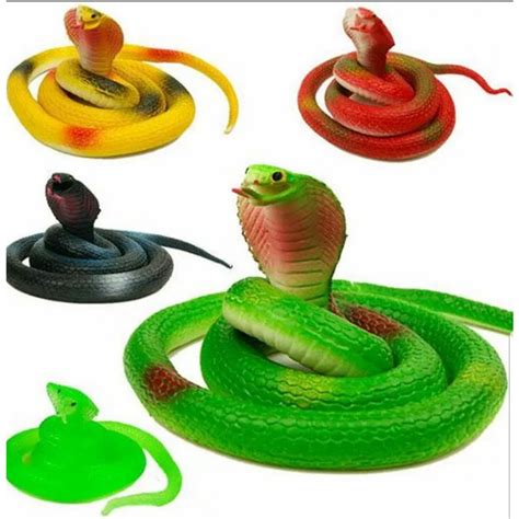 Figurines Snake Toy Snake Toys Fake Snake Rubber Snake Toy Lootbag ...