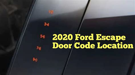 2013 Ford Escape Door Latch Recall