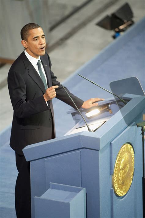 VIDEO: President Barack Obama Accepts Nobel Peace Prize During Press Conference in Norway