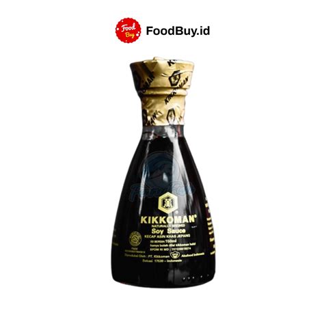 Jual Kikkoman Soy Sauce Kecap Asin Khas Jepang 150 Ml Shopee Indonesia