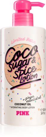 Victoria S Secret Pink Coco Sugar Spice Lotion Hydrating Body Lotion