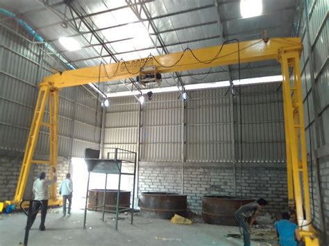 Single Girder Goliath Crane At Rs Goliath Crane In Ahmedabad