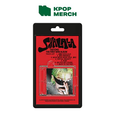 Nct Taeyong St Mini Album Shalala Smini Version Shopee Brasil