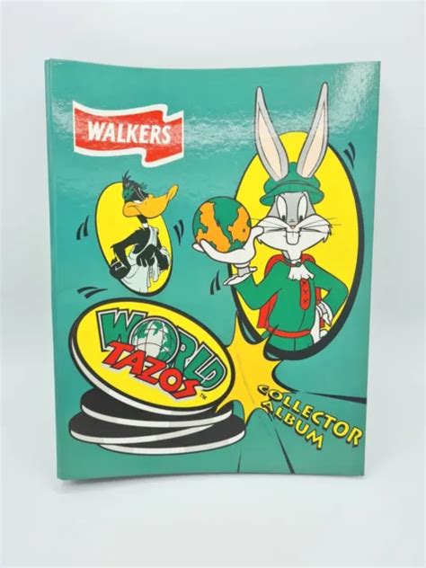 EMPTY GREEN WALKERS Crisps Looney Tunes Tazo S Collectors Album 1996