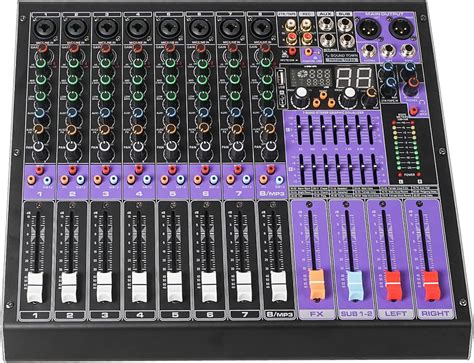 Sound Town Channel Professional Audio Mixer With Dsp Usb Mp