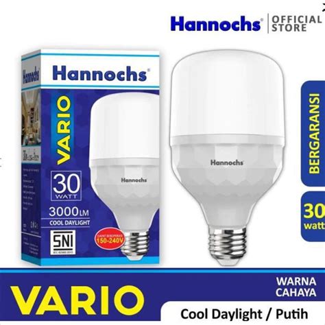 Jual Lampu Kapsul Capsule Bohlam Led Hannochs Vario 30w 30 Watt 6500k