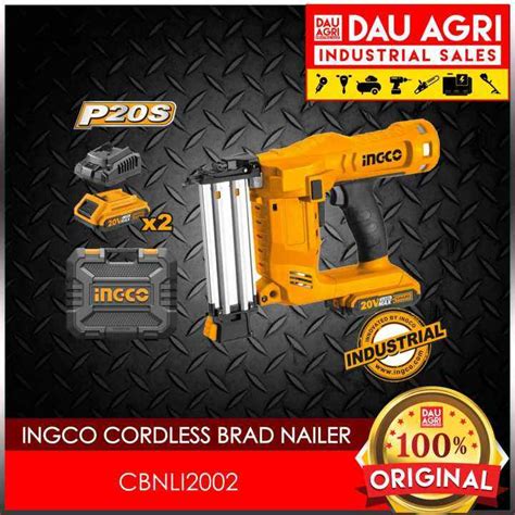 Ingco Cordless Brad Nailer Kit V Nail Guns Cbnli Lazada Ph