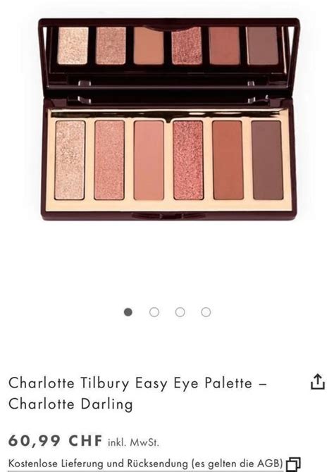 Charlotte Tilbury Easy Eye Palette Neu Ladenpreis Chf Kaufen Auf