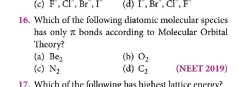 C F Cl Br I D I Br Cl F 16 Wh Inorganic Chemistry