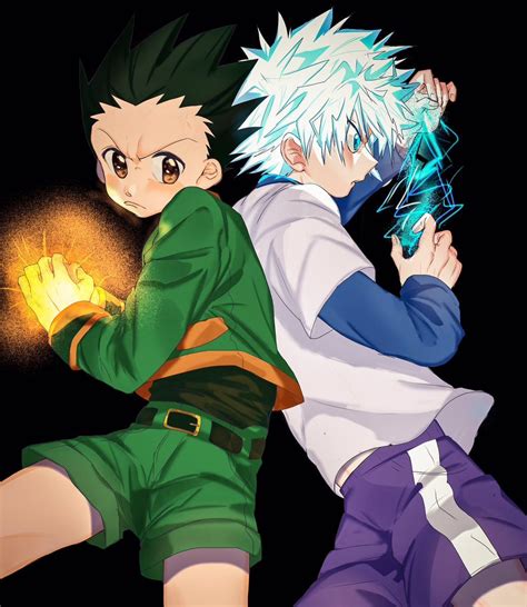 Gon Freecs And Killua Zoldyck Hunter X Hunter Zoldyck Ging Freecss