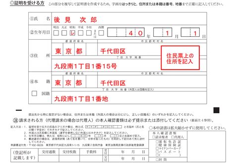 身分証明書と登記されていないことの証明書とはどこで取得するか書き方などを解説 尾西行政書士事務所