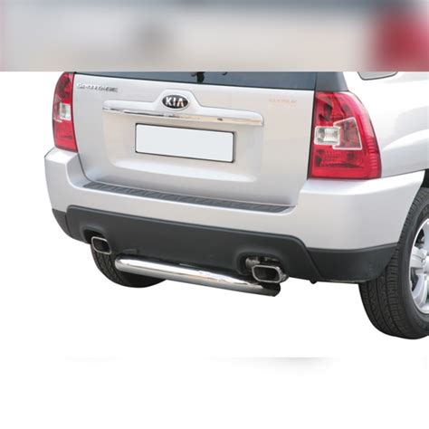 Rear Protection Inox Kia Sportage