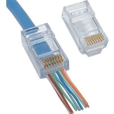 Jual Konektor Rj45 Lan Cat 6 NYK EYOTA DATAFAST ORI 50pcs Connector