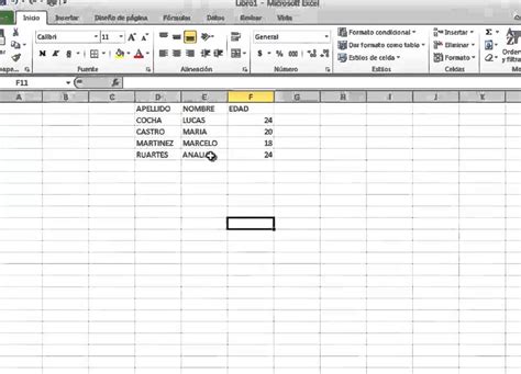 Modificar Datos En Excel M Dulo Youtube