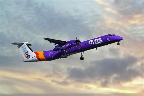 Flybe Bombardier Dash 8 Q400 Photograph by Smart Aviation