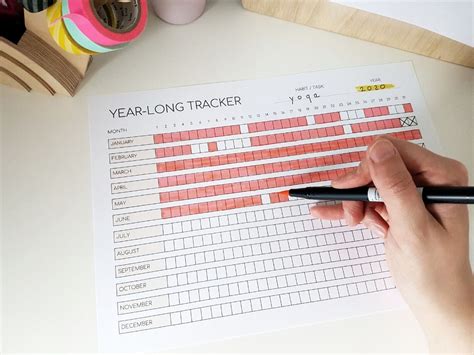 Free Printable Habit Tracker Templates Anjahome