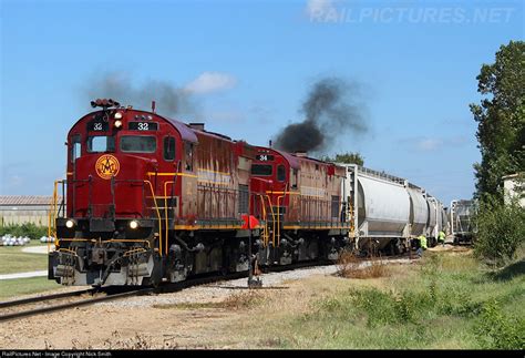 Am 32 Arkansas And Missouri Railroad Alco C424 At Springdale Arkansas By