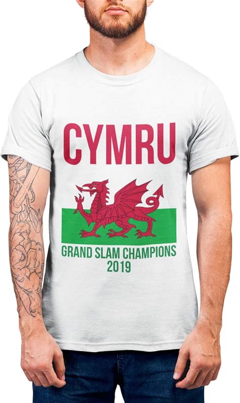 Wales T Shirt Wales Rugby T Shirt Champions Welsh Cymru Rugby Shirt