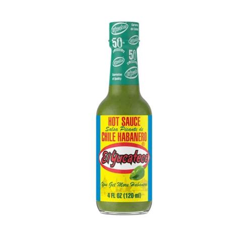 El Yucateco Green Habanero Hot Sauce, 4 oz | Supermarket Italy