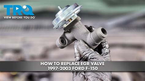 How To Replace Egr Valve 1997 2003 Ford F 150 Youtube