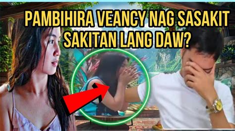 HALA BASHER NI VEANCY SINABING NAG SASAKIT SAKITAN LANG DAW SI VEANCY