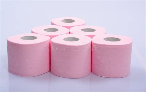 Toilet Paper Stock Image Image Of Accessory Single Round 8167419