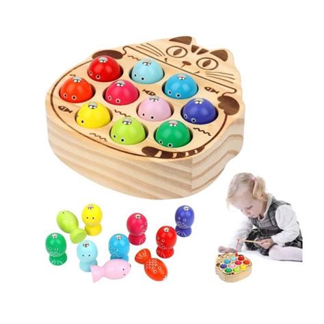 Jouet Enfant Ans Jouets En Bois Jeu De P Che Jeux Ans Jeu De