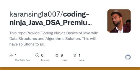 Github Karansingla Coding Ninja Java Dsa Premium Solution This