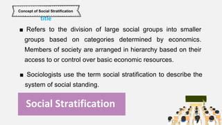 Social And Political Stratification Pptx