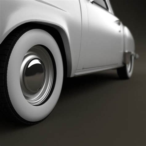 Studebaker Champion Commander Hardtop 1951 3d Model Premium Quality