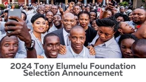 Fondation Tony ELUMELU 109 Béninois pour l entreprenariat