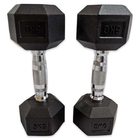 5 Kg Dumbbell Hex Dumbbells Superstrong