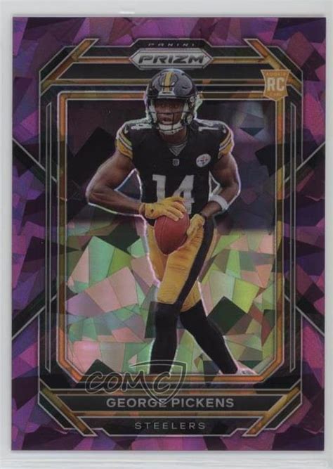 Panini Prizm Rookies Purple Ice Prizm George Pickens